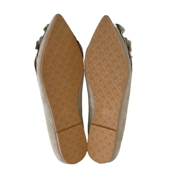 Seychelles | Women's Downstage Pointed Toe Ballet Flat in Taupe | Size 7 - Picture 10 of 12